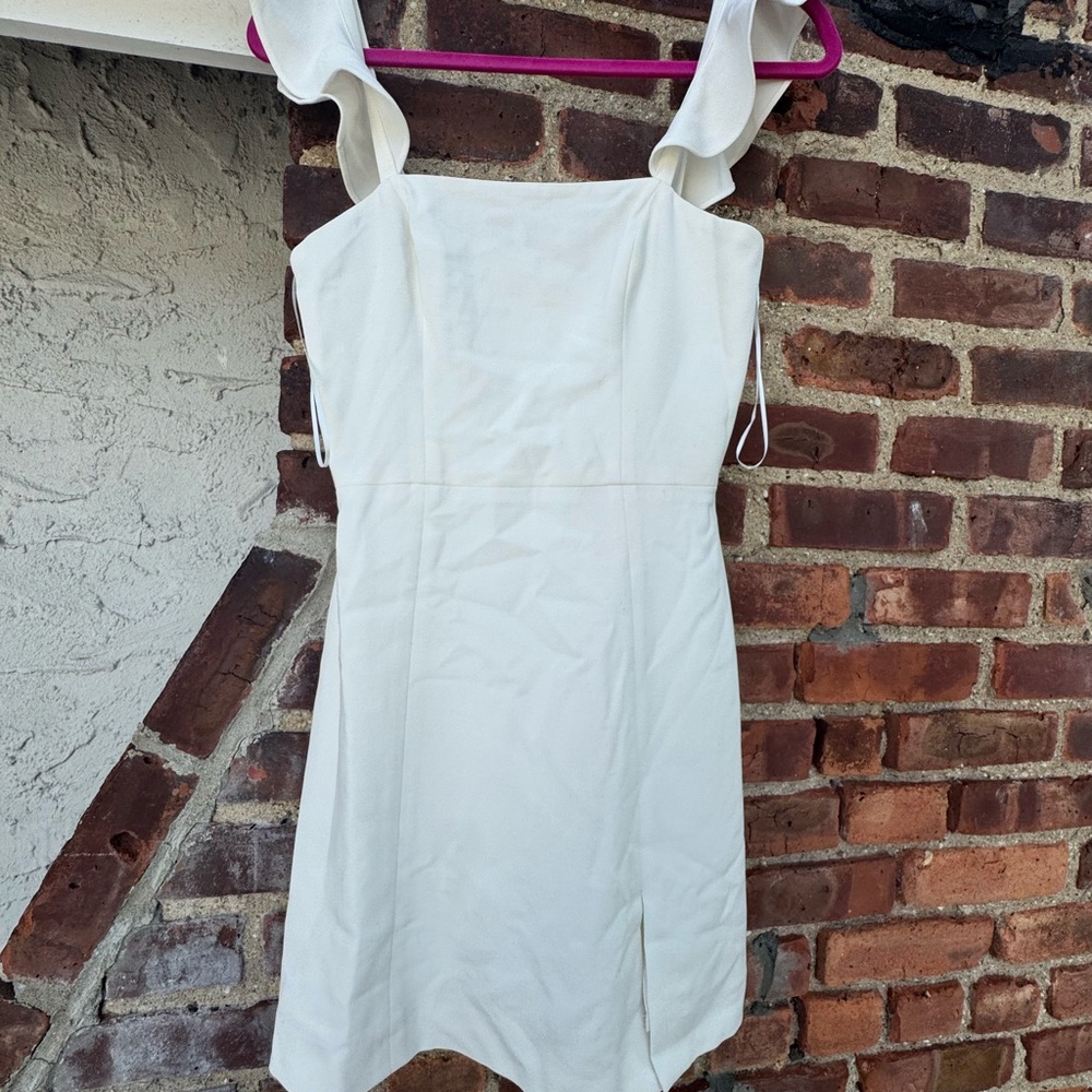French Connection White Mini Dress